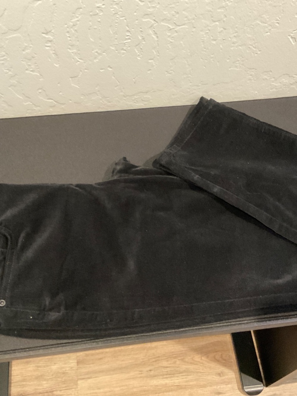 NWT NYDJ Marilyn Straight Jeans Black Corduroy size 2 - Picture 6 of 8